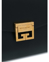 Черная кожаная сумка через плечо от Givenchy