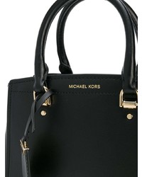 Черная кожаная сумка через плечо от MICHAEL Michael Kors