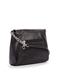 Черная кожаная сумка через плечо от Palio