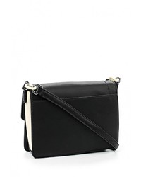 Черная кожаная сумка через плечо от Parfois