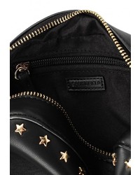 Черная кожаная сумка через плечо от SPRINGFIELD