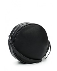 Черная кожаная сумка через плечо от SPRINGFIELD