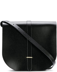 Черная кожаная сумка через плечо от The Cambridge Satchel Company