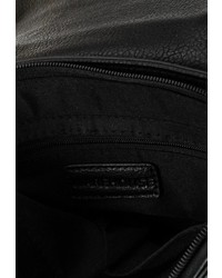 Черная кожаная сумка через плечо от Warehouse