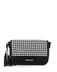 Черная кожаная сумка через плечо от Wittchen