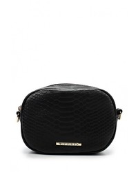 Черная кожаная сумка через плечо от Wittchen