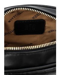 Черная кожаная сумка через плечо от Wittchen