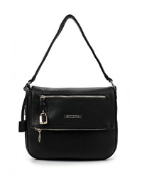 Черная кожаная сумка через плечо от Wittchen