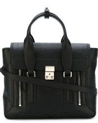 Женская черная кожаная сумка от 3.1 Phillip Lim