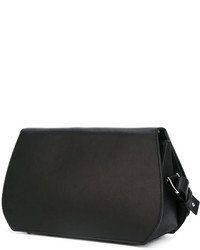 Женская черная кожаная сумка от Ann Demeulemeester