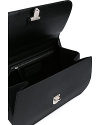 Женская черная кожаная сумка от Ann Demeulemeester