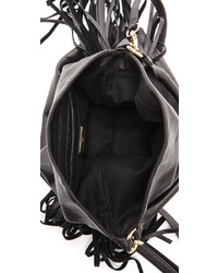 Женская черная кожаная сумка от B-Low the Belt