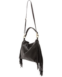 Женская черная кожаная сумка от B-Low the Belt