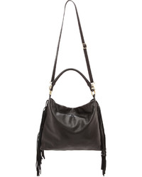 Женская черная кожаная сумка от B-Low the Belt