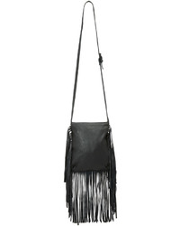 Женская черная кожаная сумка от Cleobella