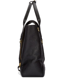 Женская черная кожаная сумка от 3.1 Phillip Lim