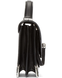 Женская черная кожаная сумка от Mackage