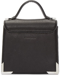 Женская черная кожаная сумка от Mackage