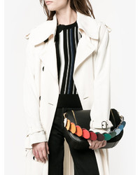 Женская черная кожаная сумка от Anya Hindmarch