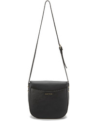 Женская черная кожаная сумка от Karen Walker