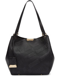 Женская черная кожаная сумка от Burberry