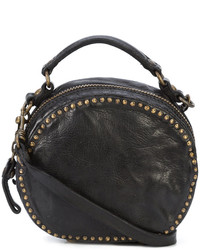 Женская черная кожаная сумка от Campomaggi