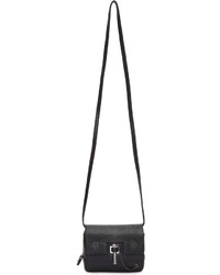 Женская черная кожаная сумка от Carven