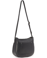 Женская черная кожаная сумка от Frye