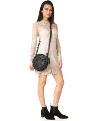 Женская черная кожаная сумка от Zimmermann