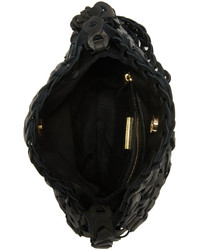 Женская черная кожаная сумка от Zimmermann