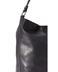 Женская черная кожаная сумка от Frye