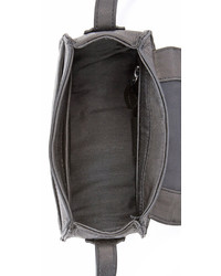 Женская черная кожаная сумка от Ash