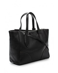 Женская черная кожаная сумка от Coccinelle