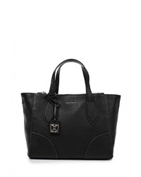 Женская черная кожаная сумка от Coccinelle