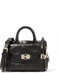 Женская черная кожаная сумка от Diane von Furstenberg
