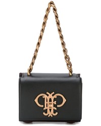 Женская черная кожаная сумка от Emilio Pucci