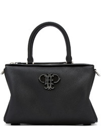 Женская черная кожаная сумка от Emilio Pucci