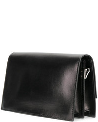 Женская черная кожаная сумка от M2Malletier