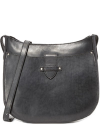 Женская черная кожаная сумка от Frye
