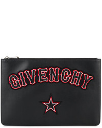 Женская черная кожаная сумка от Givenchy