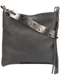 Женская черная кожаная сумка от Henry Beguelin
