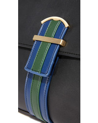 Женская черная кожаная сумка от Cynthia Rowley