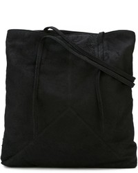 Женская черная кожаная сумка от Isabel Benenato
