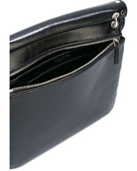 Женская черная кожаная сумка от Corto Moltedo