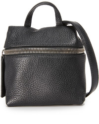 Женская черная кожаная сумка от Kara