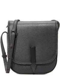 Женская черная кожаная сумка от Karen Walker