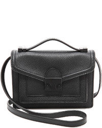 Женская черная кожаная сумка от Loeffler Randall