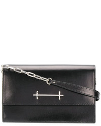 Женская черная кожаная сумка от M2Malletier