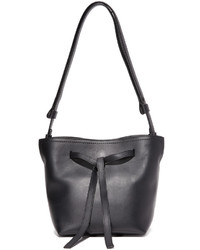 Женская черная кожаная сумка от Maison Margiela