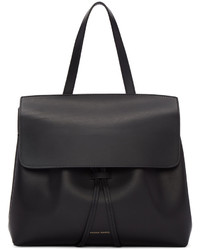Женская черная кожаная сумка от Mansur Gavriel